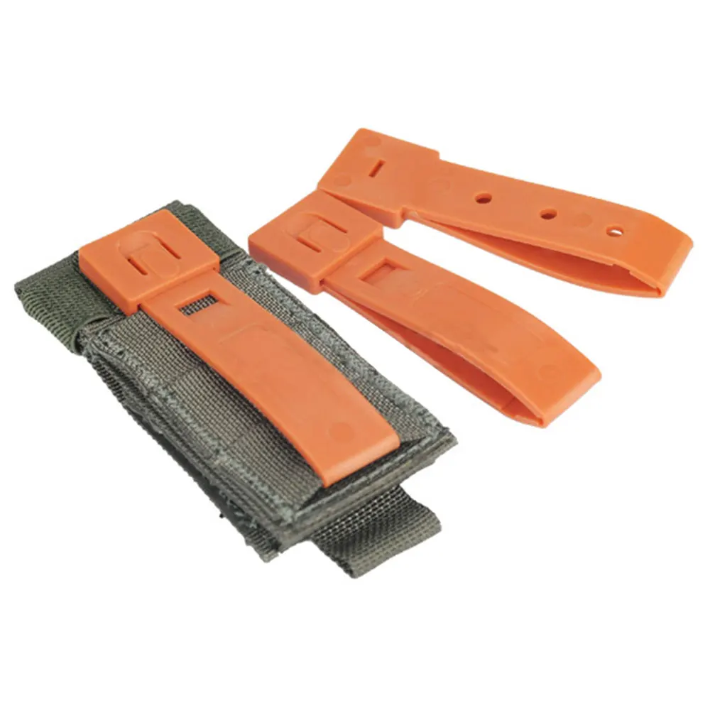 EMERSONGEAR Clips MOLLE MALI negros – Set resistente para Chaleco táctico - imagen 3