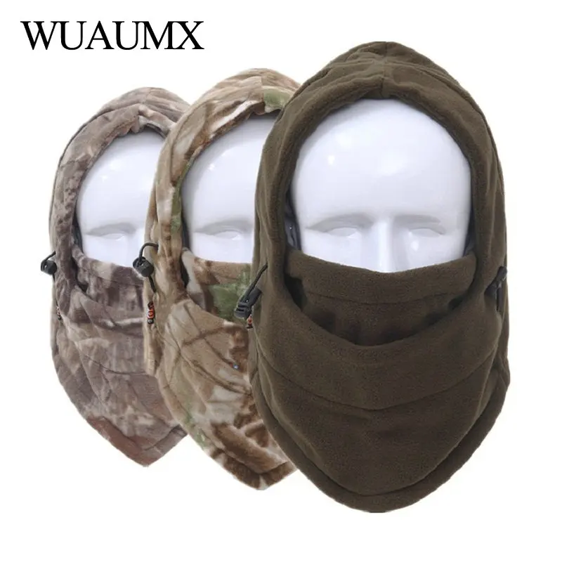 Pasamontañas táctico camuflaje para frío con cubrecuello - imagen 2