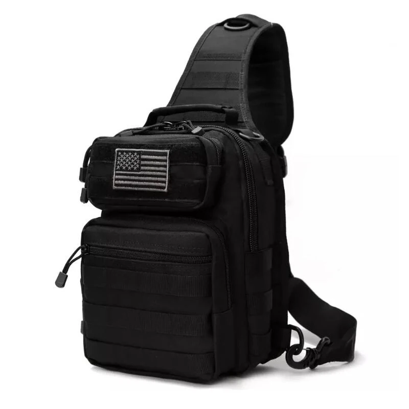 Mochila táctica MOLLE pecho hombre – Senderismo y outdoor - imagen 2
