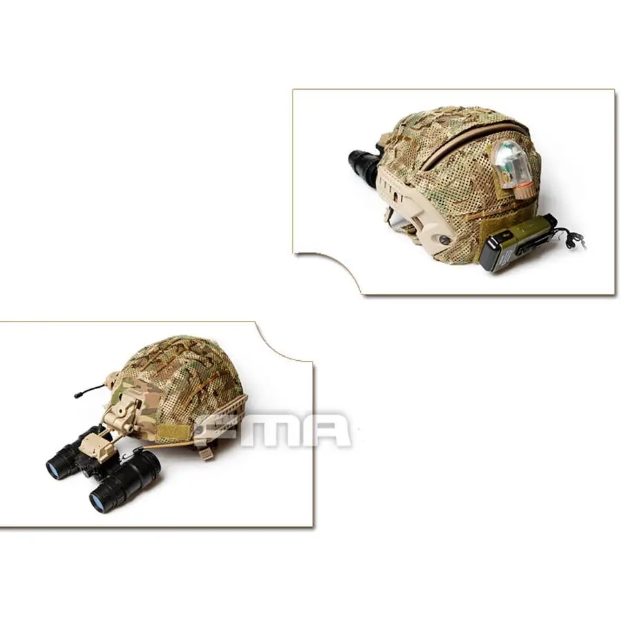 FMA Cubierta casco táctico Multicam – Airsoft y outdoor