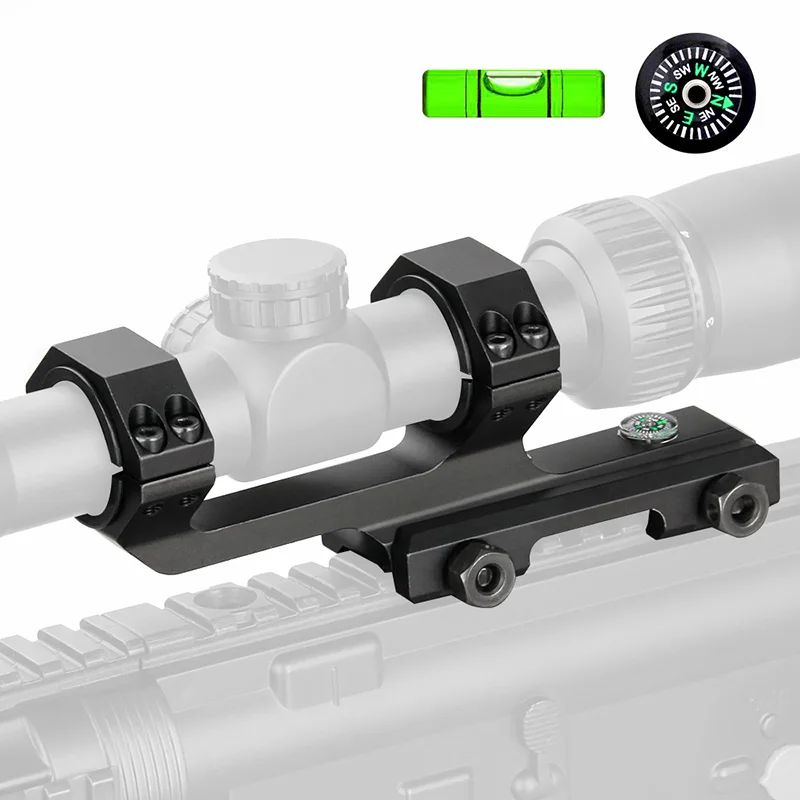Montura de visor PPT para rifle airsoft con doble anilla