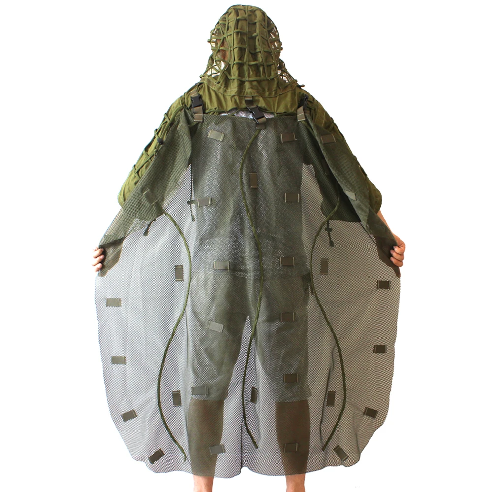 Viper Capucha Ghillie Táctica – Airsoft y Caza