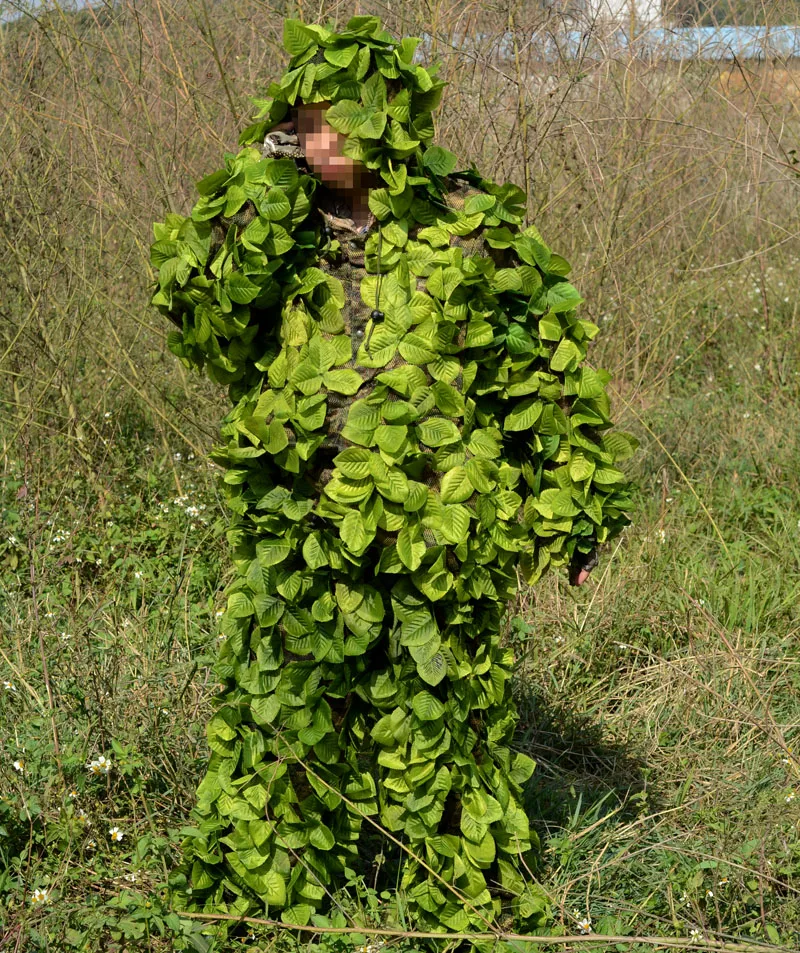 Traje de camuflaje Ghillian ligero vista frontal