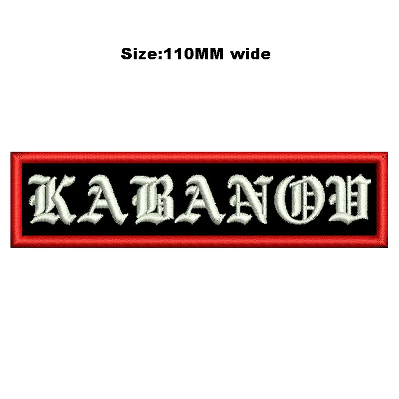 Parche bordado nombre personalizado para chaleco y moto motero - imagen 4