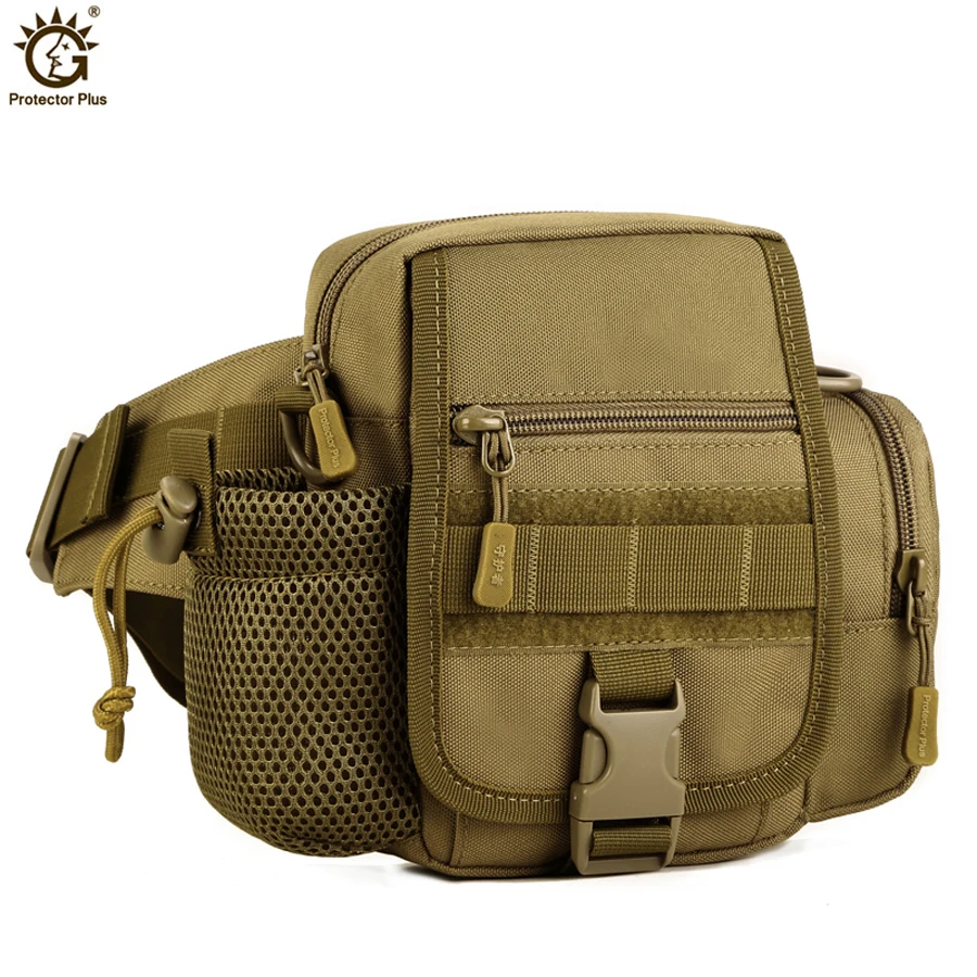 Riñonera táctica impermeable nailon para escalada y senderismo