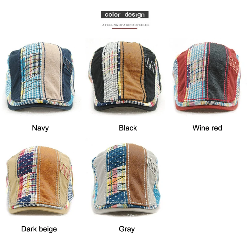 Boina unisex con visera