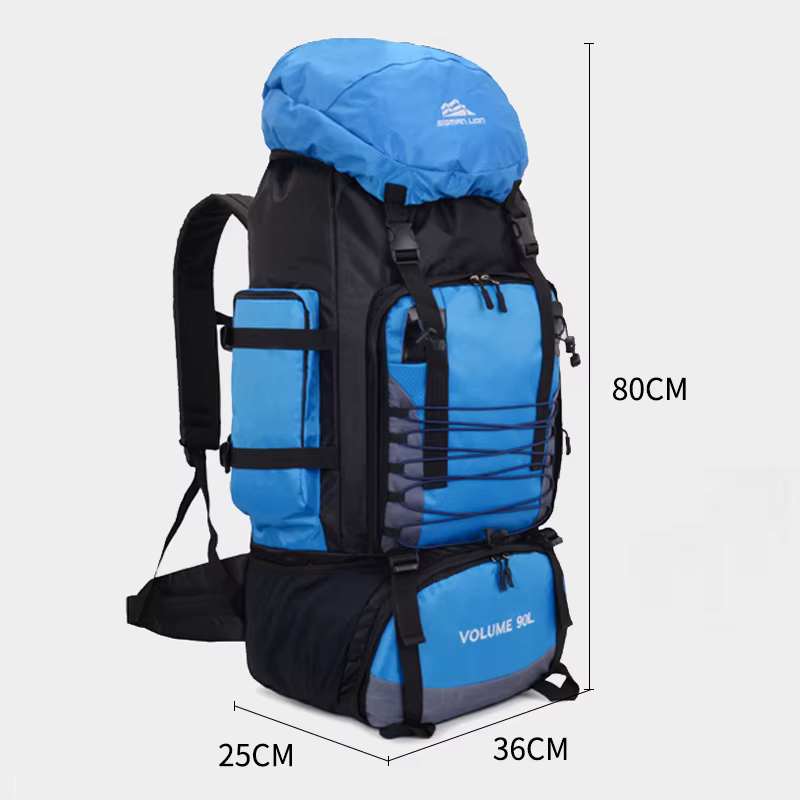 Mochila militar ripstop 90L para trekking y expediciones - imagen 4