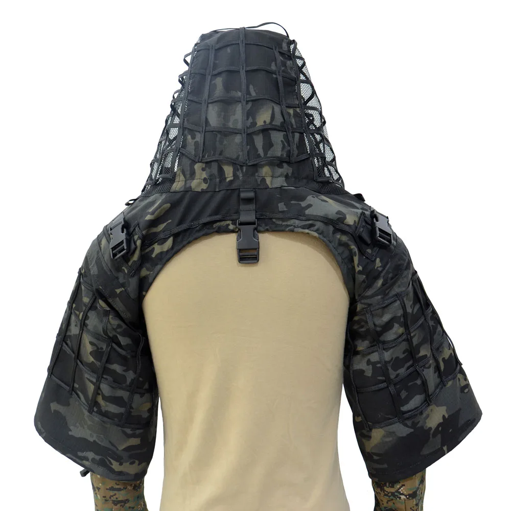 ROCOTACTICAL traje ghillie Ripstop camuflaje táctico Multicam Woodland - imagen 2