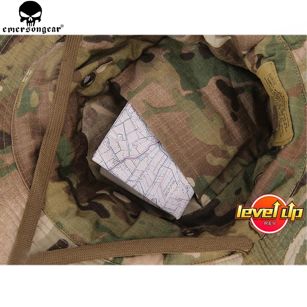 Sombrero Boonie táctico EMERSONGEAR antiarañas – Airsoft y caza - imagen 5