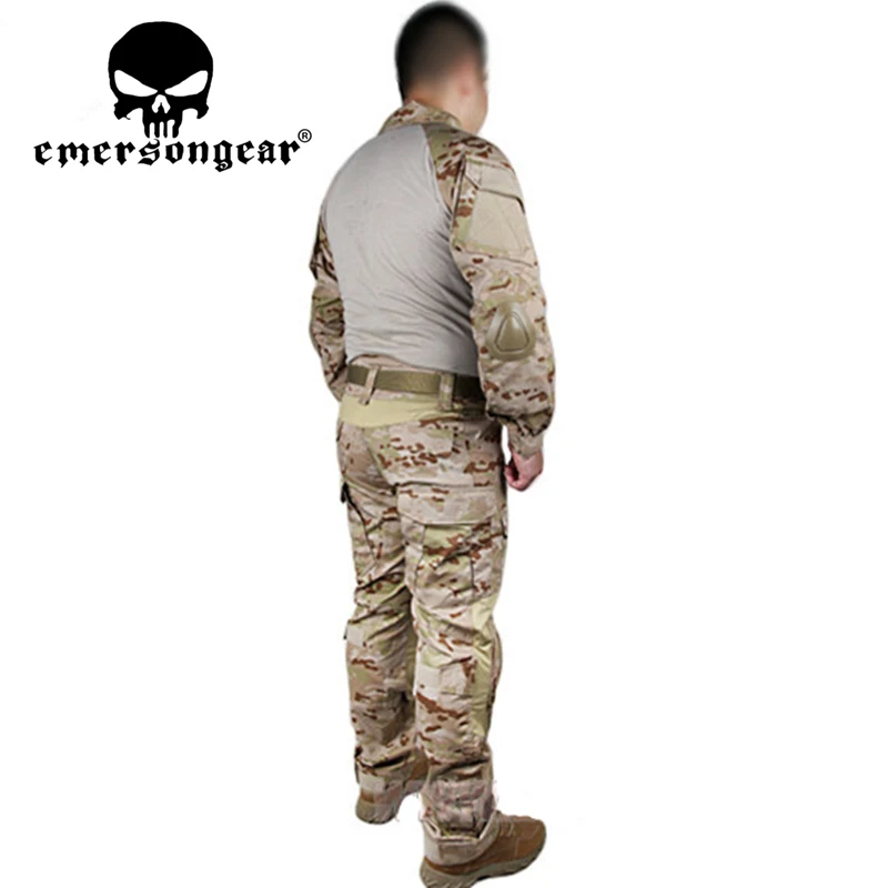 EMERSON Coderas Rodilleras Multicam Airsoft Táctico - imagen 3