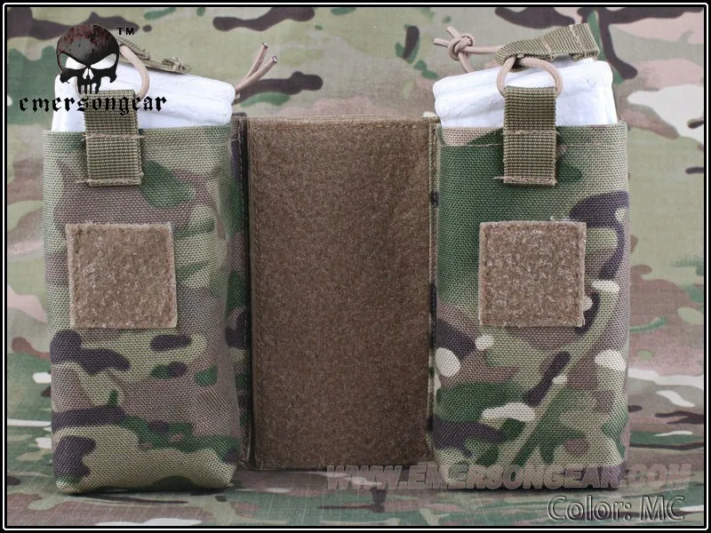 Bolsa MOLLE doble para radio MBITR