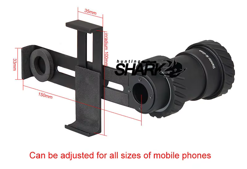 Montaje de visor Rile con soporte para teléfono de caza y tiro - imagen 2