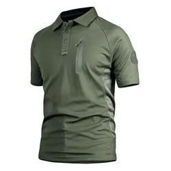 Polo Táctico MEGE KNIGHT Coolmax Resistente y Transpirable