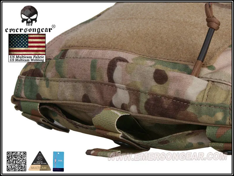 Emersongear pouch táctico Zip-On panel MOLLE compatible AVS JPC CPC - imagen 2
