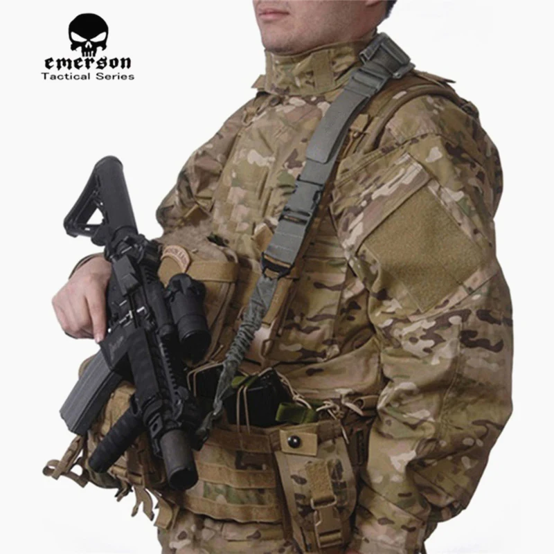 EMERSON Correa táctica para rifle, airsoft, paintball y caza - imagen 3