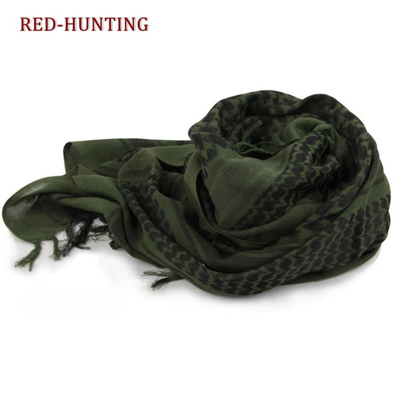 Shemagh táctico algodón verde oliva – Bufanda militar outdoor