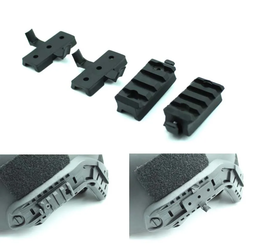 Adaptador rail Picatinny para casco táctico OPS modular - imagen 2
