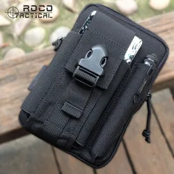 ROCOTACTICAL bolsa táctica Molle riñonera militar para senderismo