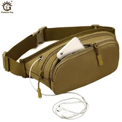 Riñonera táctica impermeable MOLLE bandolera unisex de nylon