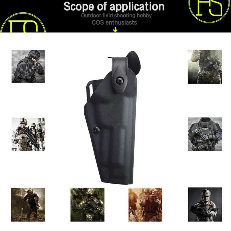 Funda táctica RUIN HAWK vista frontal