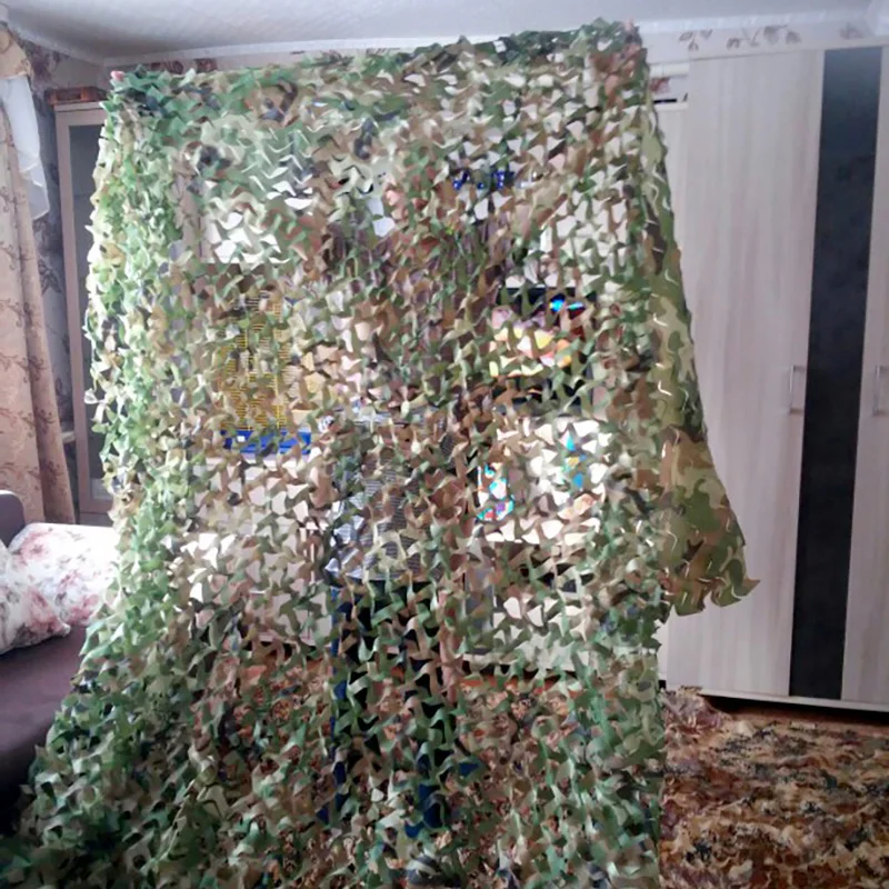 Red de camuflaje militar - malla sombra multiuso para caza y exterior - imagen 3