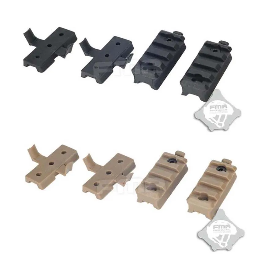 Adaptador rail Picatinny para casco táctico OPS modular - imagen 3