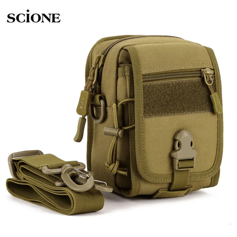 Riñonera táctica MOLLE impermeable – Organizador de nailon outdoor