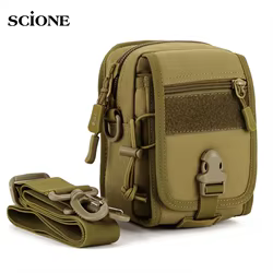 Riñonera táctica MOLLE impermeable – Organizador de nailon outdoor
