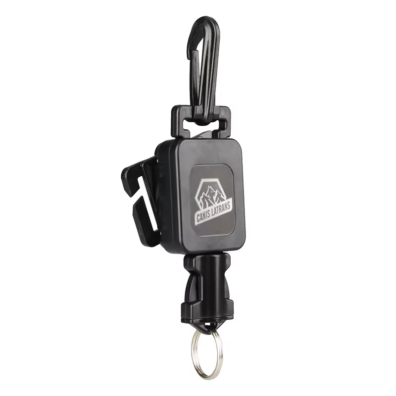 Canis Latrans retractor táctico de acero inoxidable para mochila - imagen 4