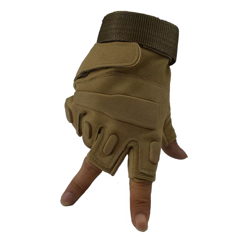 Guantes tácticos sin dedos RUIN HAWK – Outdoor senderismo verano - imagen 4