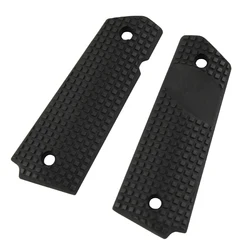 VULPO grip táctico 1911 – Cubierta empuñadura Serie BK azul y roja