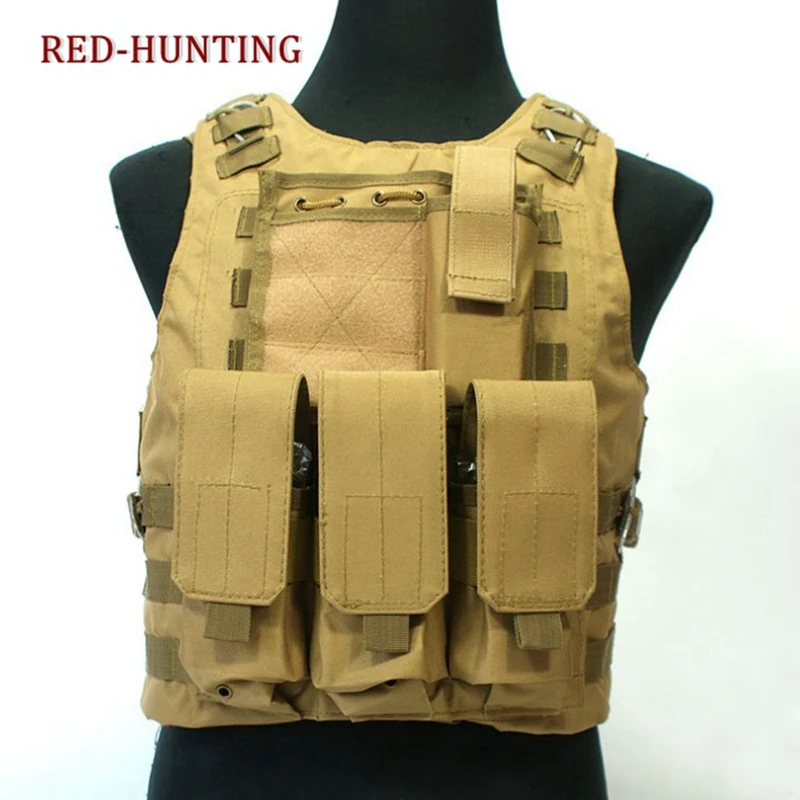 Chaleco táctico camuflaje militar – Caza y Airsoft