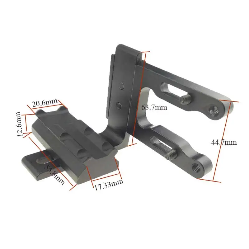 Soporte de montaje CNC instalado en arco compuesto