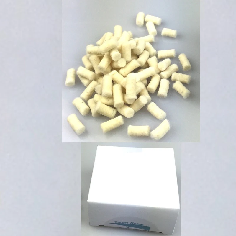 Bolas de algodón para limpieza de calibre