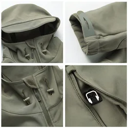 Chaqueta militar impermeable hombre - Protección agua y viento