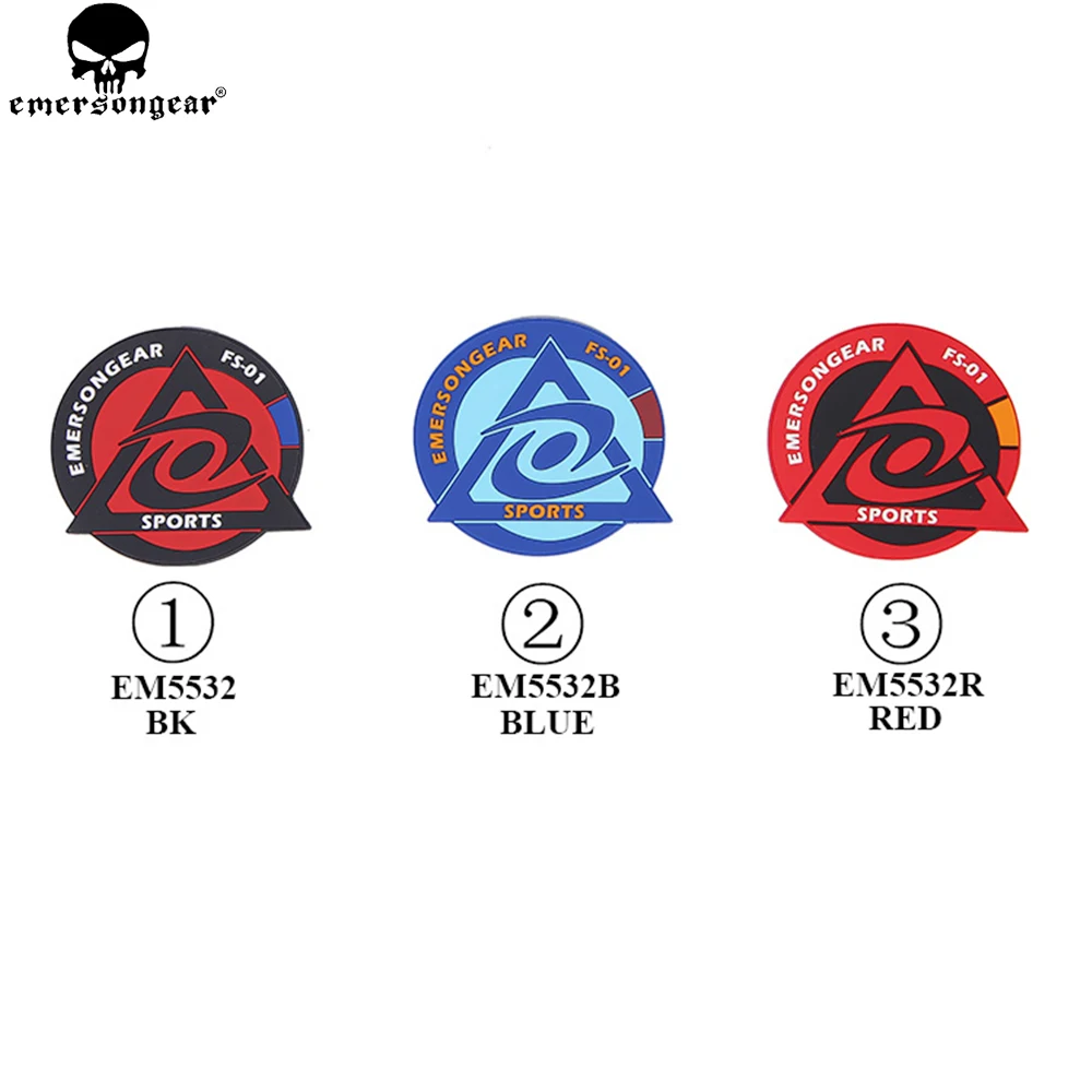 Emersongear Parches PVC pack 3u, 9 diseños para mochila y sombrero - imagen 5