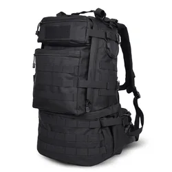 Mochila táctica 50L sistema MOLLE – Caza y senderismo