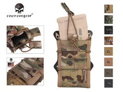 Emersongear bolsa táctica MOLLE modular doble para cargadores rifle