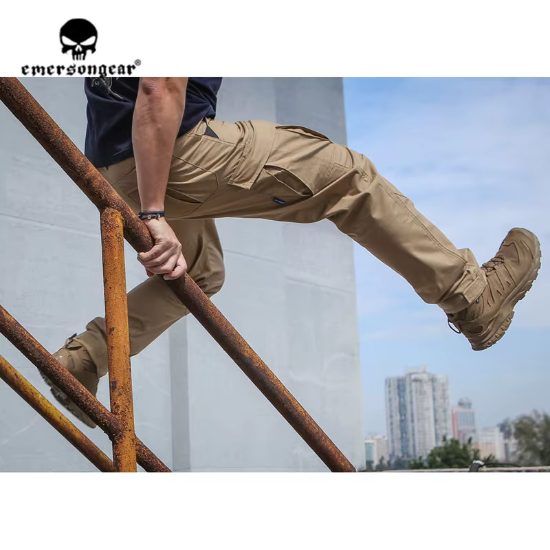 Pantalones tácticos Emersongear con bolsillo lateral expandible
