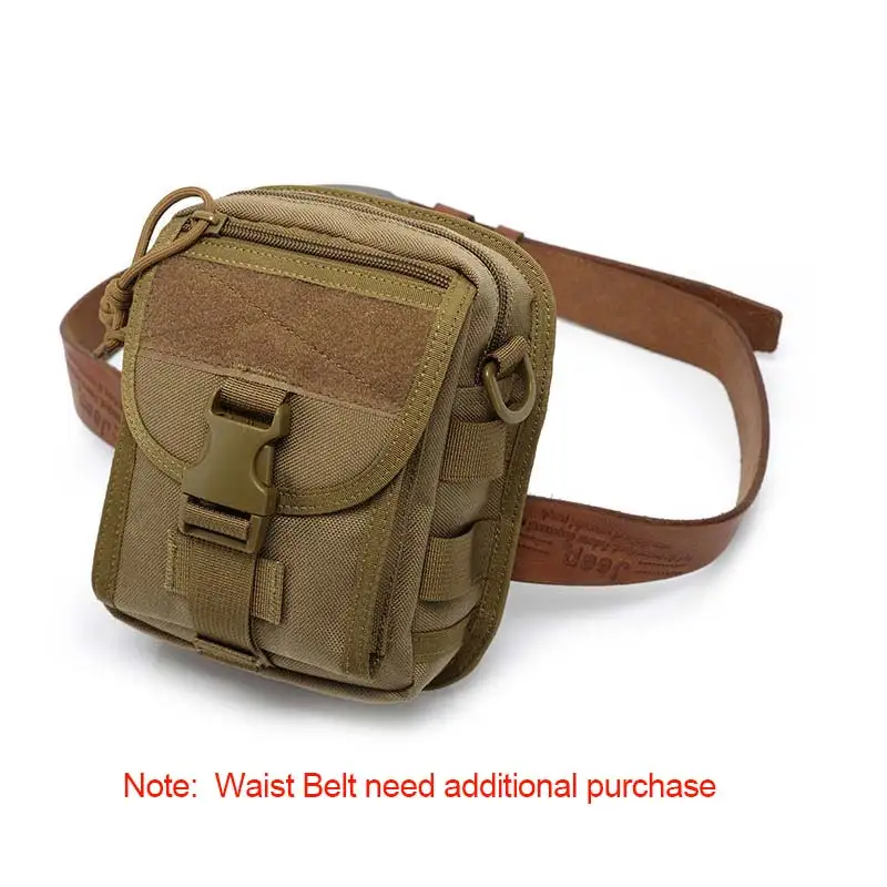 Riñonera Táctica SCIONE Impermeable – Bolsa de Cintura MOLLE - imagen 2