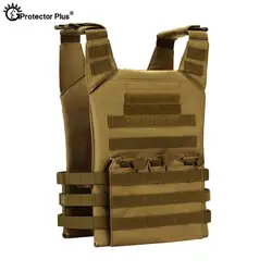 Chaleco táctico PROTECTOR PLUS JPC MOLLE ajustable para airsoft