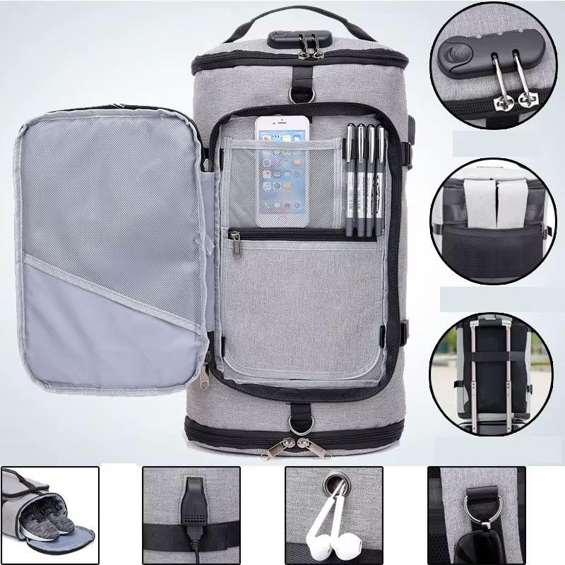 Mochila táctica gym militar fitness - imagen 2