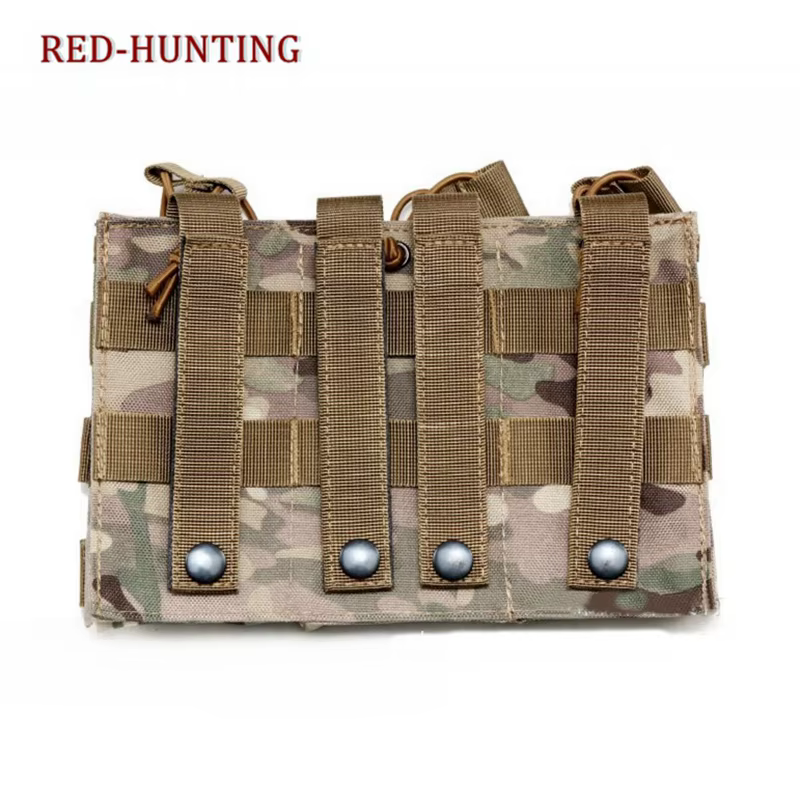 Set 3 bolsas tácticas MOLLE portacargadores AR-15 AK AR-10 - imagen 5