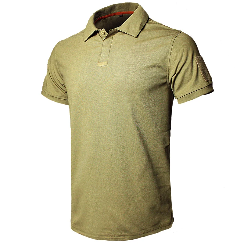 MEGE Polo táctico militar – Camiseta hombre verano informal