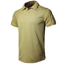 MEGE Polo táctico militar – Camiseta hombre verano informal