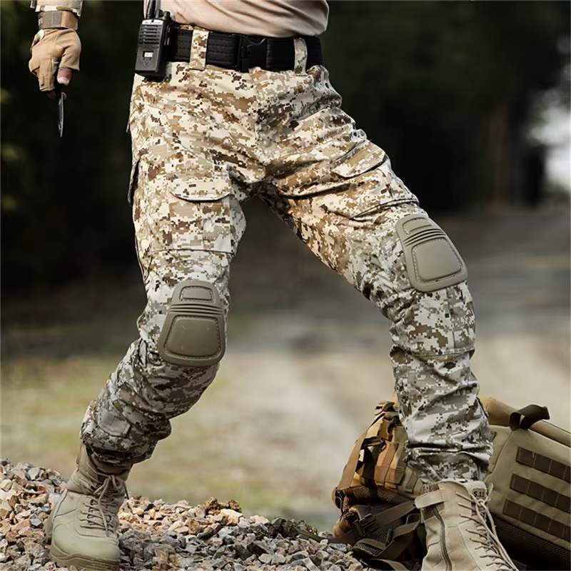 MEGE Rapid Assault Pantalón táctico cargo con rodilleras combate - imagen 2