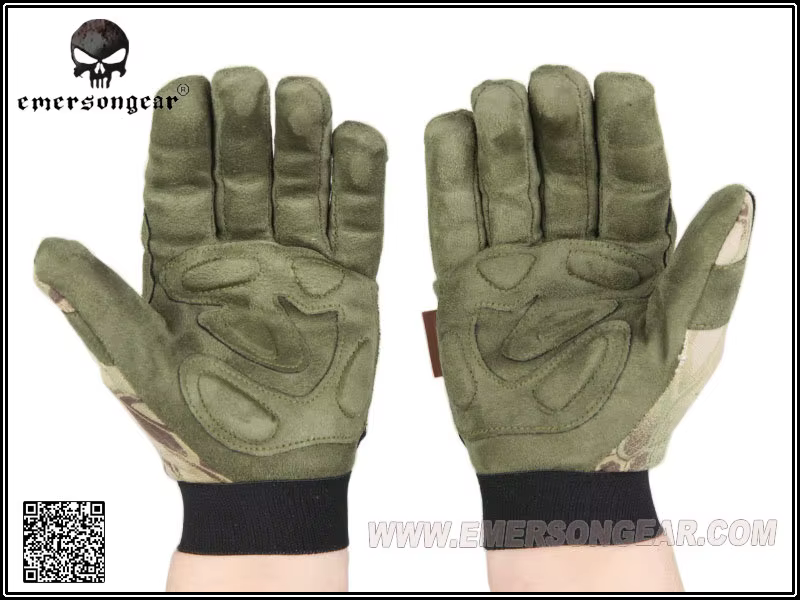 Mandrake Guante táctico militar de dedo completo verde esmeralda