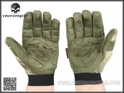Mandrake Guante táctico militar de dedo completo verde esmeralda
