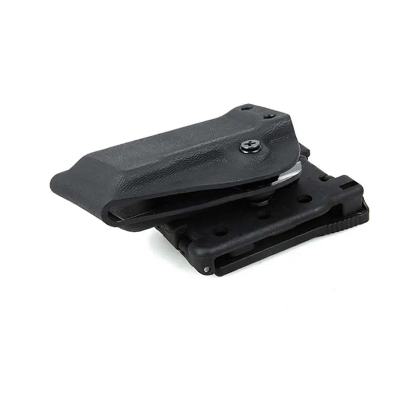 0305 Soporte clip Kydex cargador táctico para cinturón al aire BK/DE