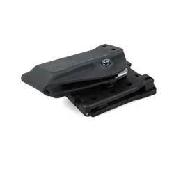 0305 Soporte clip Kydex cargador táctico para cinturón al aire BK/DE